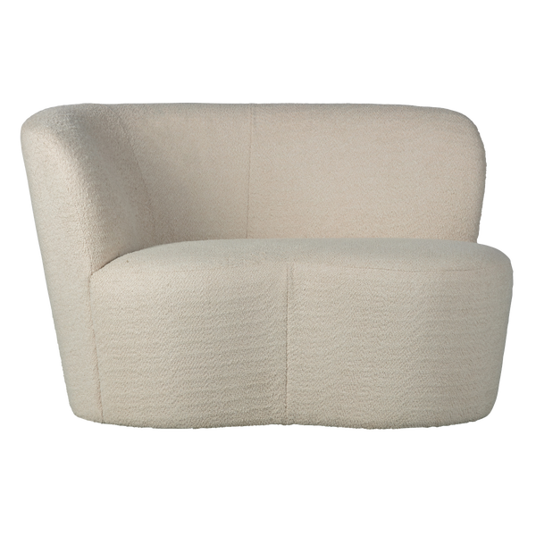 Image of STONE SMALL SOFA LEFT CREAM [fsc]
