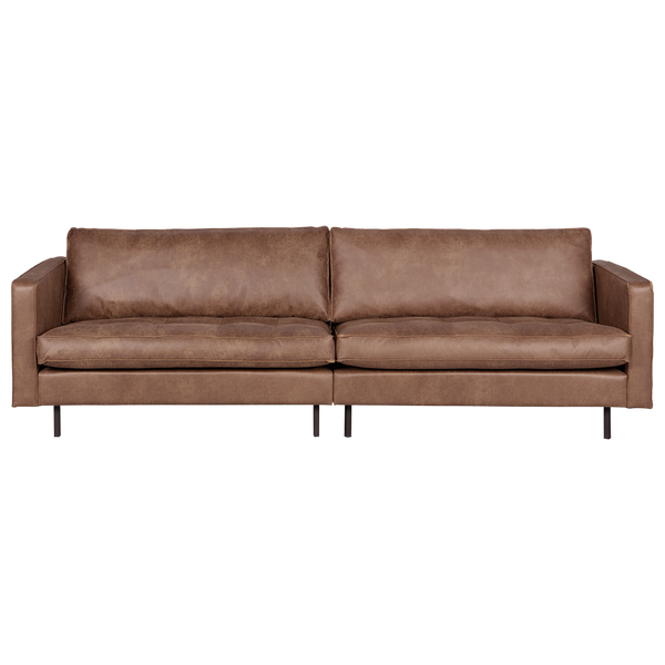Image of RODEO CLASSIC SOFA 3-SEATER ECO LEATHER COGNAC