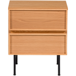 Ladekast/nachtkastje 2 lades