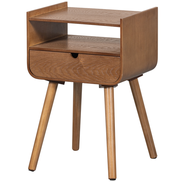 Afbeelding van NILS NACHTKASTJE/BIJZETTAFEL HOUT NATUREL [fsc]