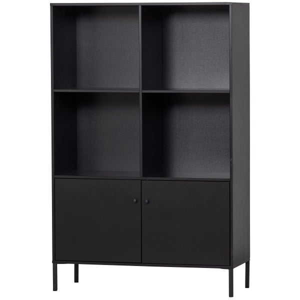 Image of XAM OPEN CABINET PINE BLACK [fsc]