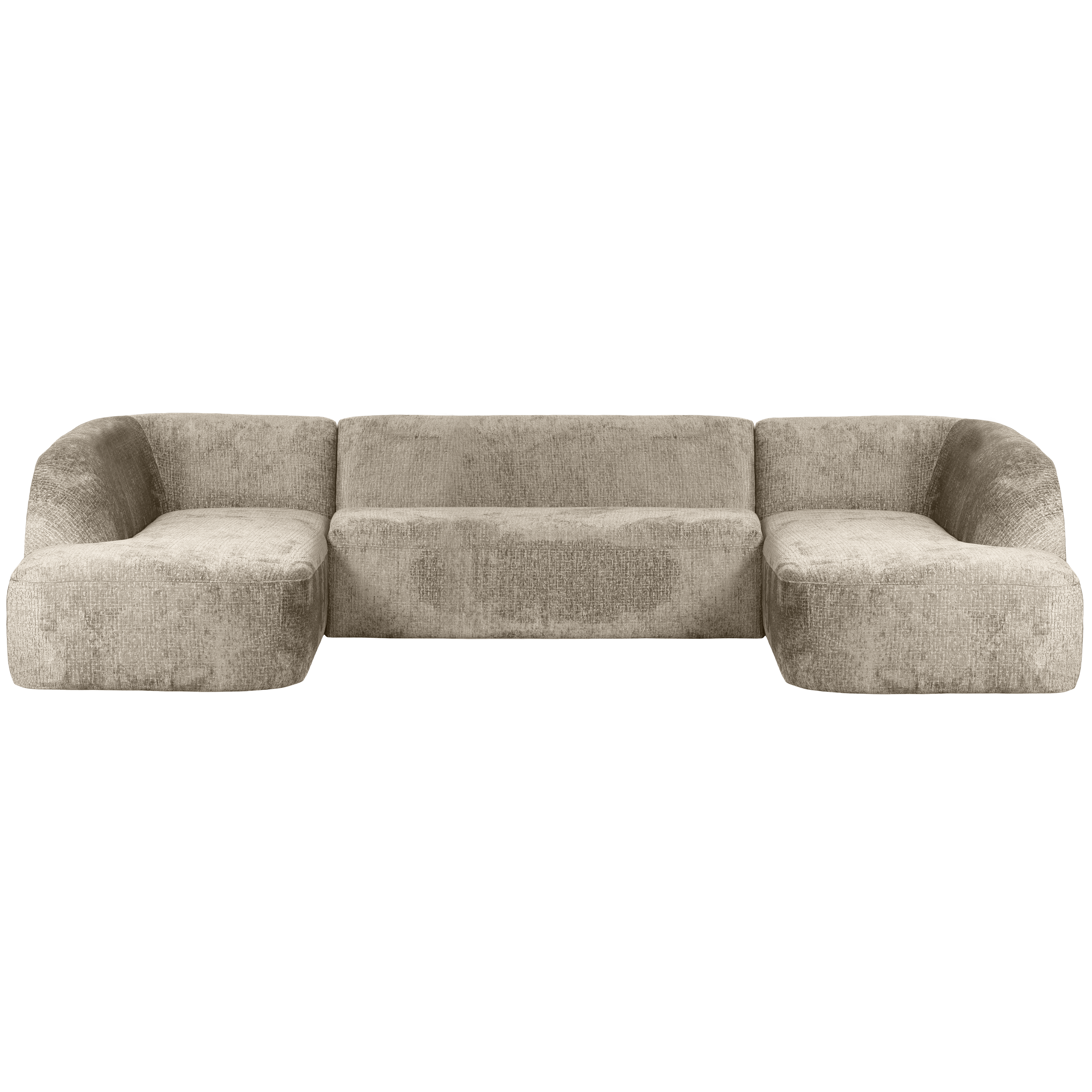 U-shaped sofa
