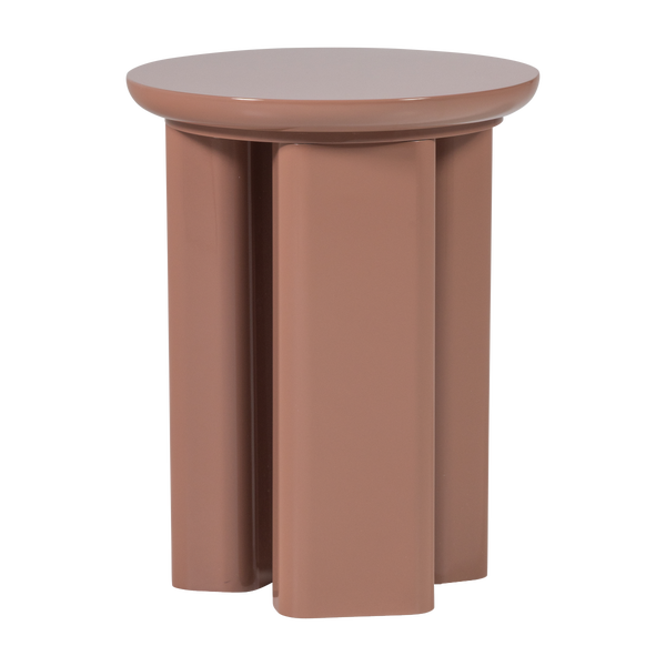 Bild von ORIVO BEISTELLTISCH HOLZ HOCHGLANZ ALTROSA [fsc]