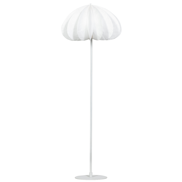 Image of DALIA FLOOR LAMP TYVEK PAPER WHITE 150xØ50CM