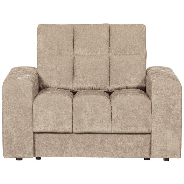 Image of SECOND DATE ARMCHAIR VINTAGE NOUGAT