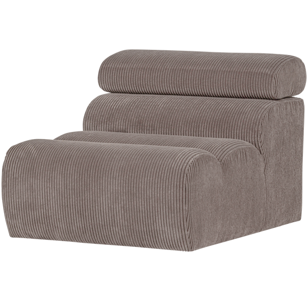 Image of NOVI 1-SEATER ELEMENT RIB FABRIC SAND