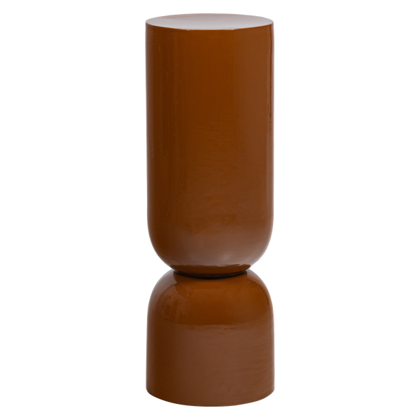 Bild von TOVAL PFLANZENSTÄNDER/TOPF HOCH METALL HOCHGLANZ HONIGGELB