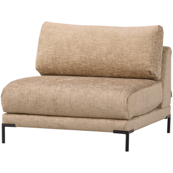 Image of COUPLE LOVESEAT ELEMENT BUTTER MELANGE