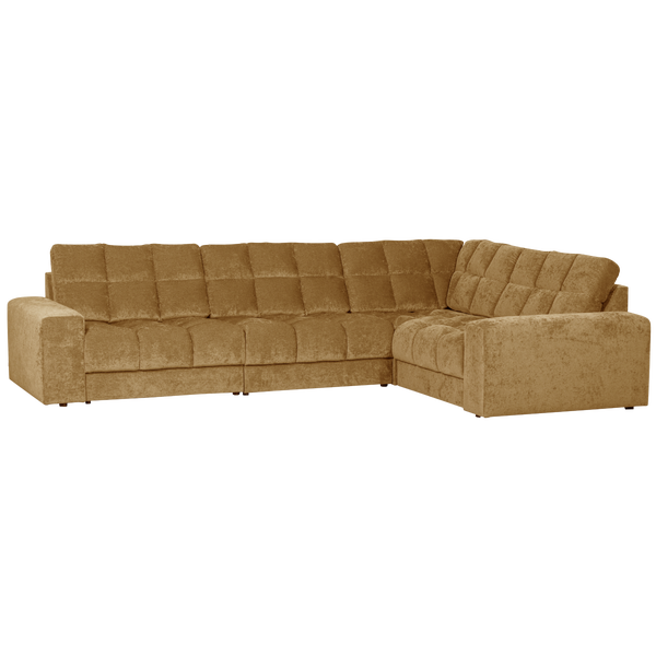 Image of SECOND DATE CORNER SOFA RIGHT VINTAGE GOLD