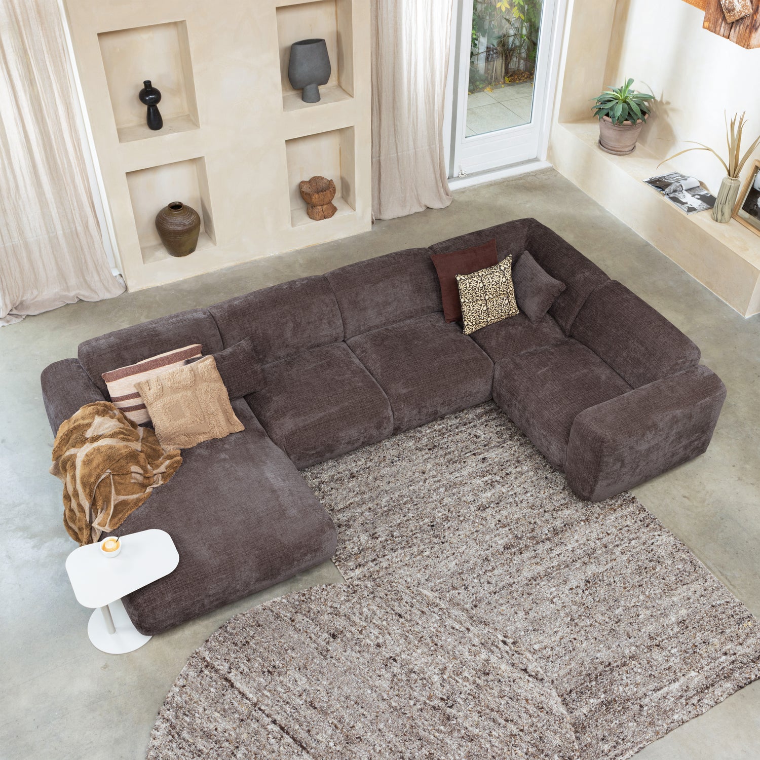 375075-W-375050-B-375051-B-374061-D-375055-L-375053-L-01_SF_WE_Cloud_hoekbank_rechts_Efia_Lia_Nini_plaid_Mazi_vierkant.jpg?auto=webp&format=png&width=1500&height=1500