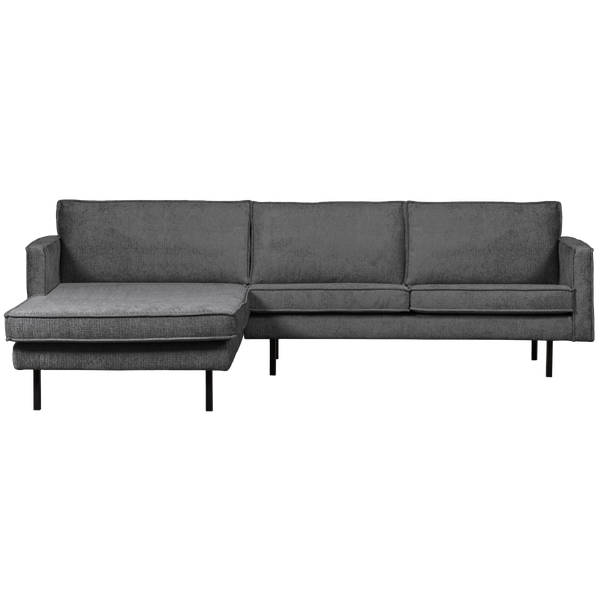 Afbeelding van RODEO CHAISE LONGUE BANK LINKS STRUCTURE VELVET MOUNTAIN