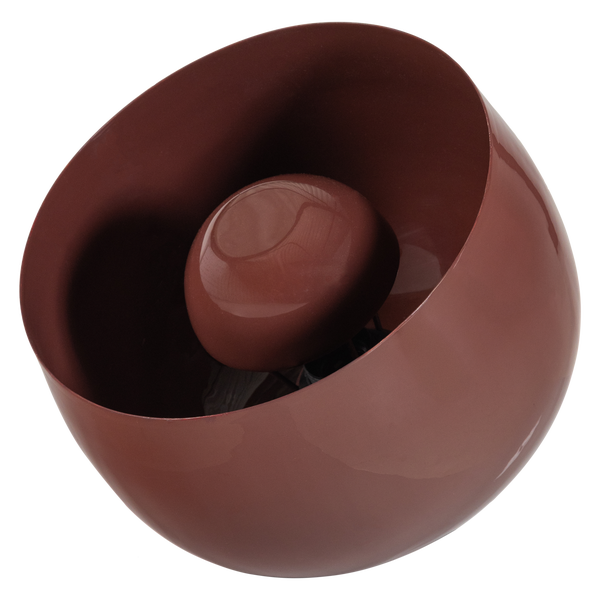 Image of MERO TABLE LAMP 25XØ26 CM METAL HIGH GLOSS RED