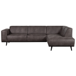 Canapé d'angle à droite