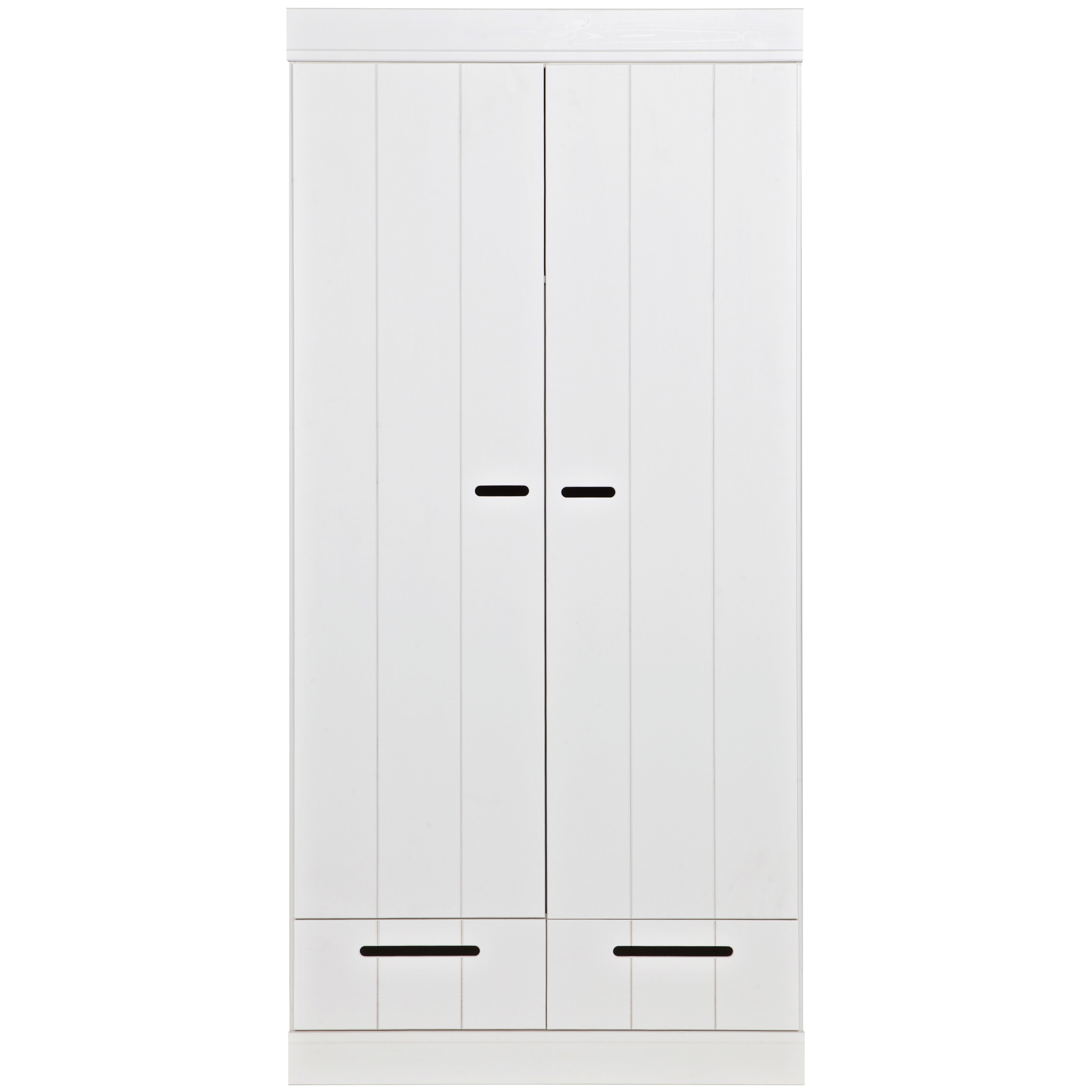 2-door wardrobe with drawer