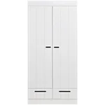 2-door wardrobe with drawer