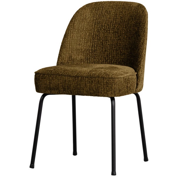 Image of VOGUE DINING CHAIR STRUCTURE VELVET BRASS