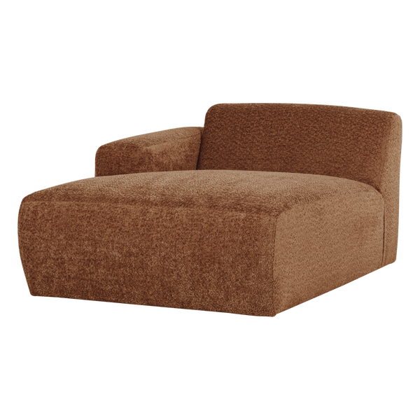 Image de MOJO BASE CHAISE LONGUE ÉLÉMENT GAUCHE LAINEUX BRUN [fsc]