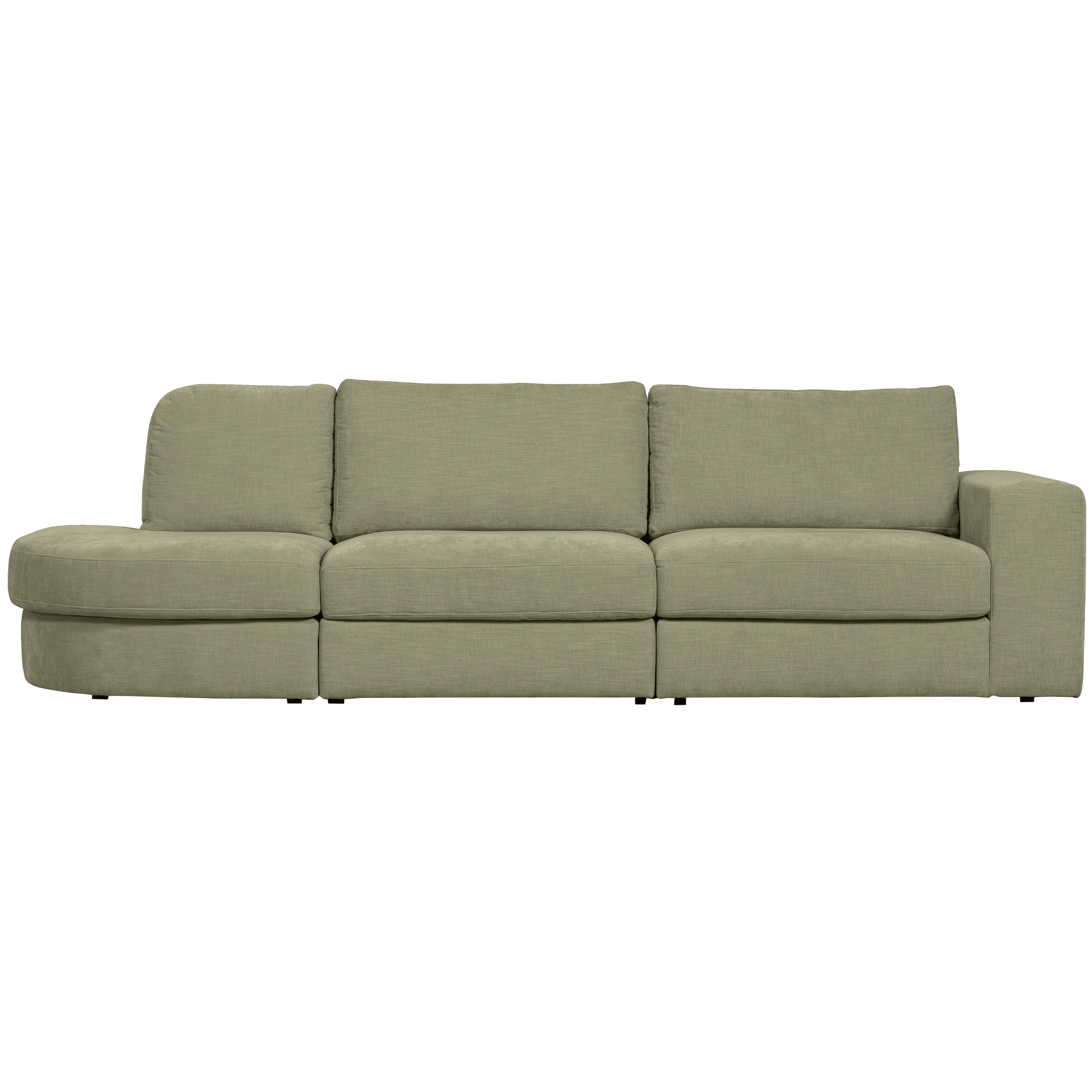 2.5-seater rounded corner left
