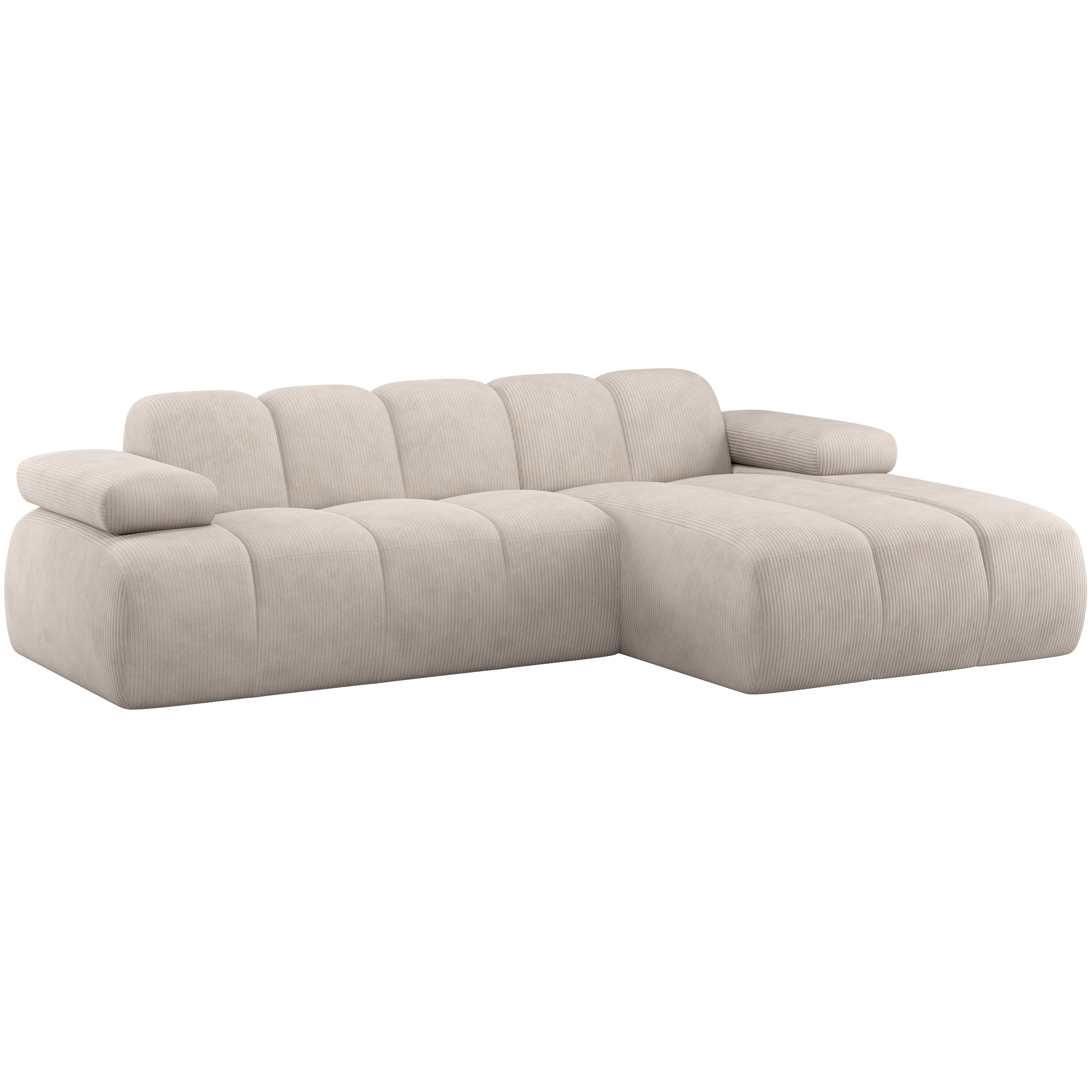Chaise longue droite