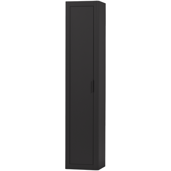 Image of GUNNAR SMALL HIGH CABINET PINE MATT BLACK [fsc]