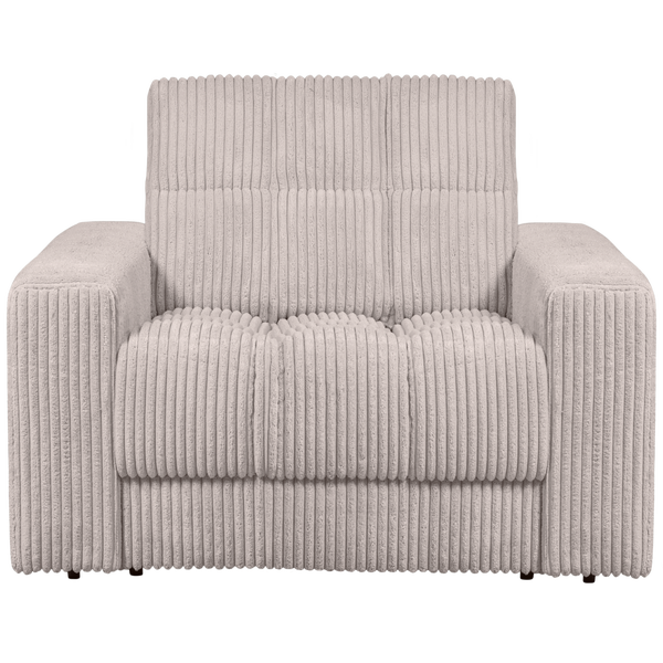 Image of SECOND DATE ARMCHAIR RIBCORD NATURAL