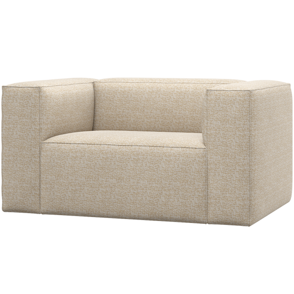 Image of BEAN ARMCHAIR BEIGE MELANGE