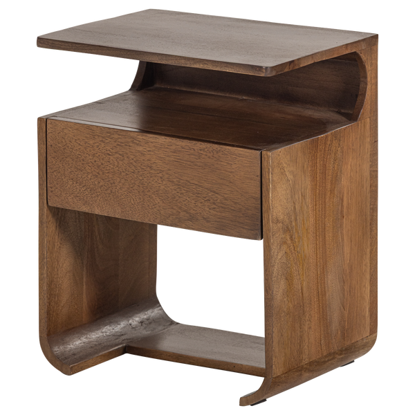 Image de ZALU TABLE DE CHEVET MANGO BOIS MARRON [fsc]