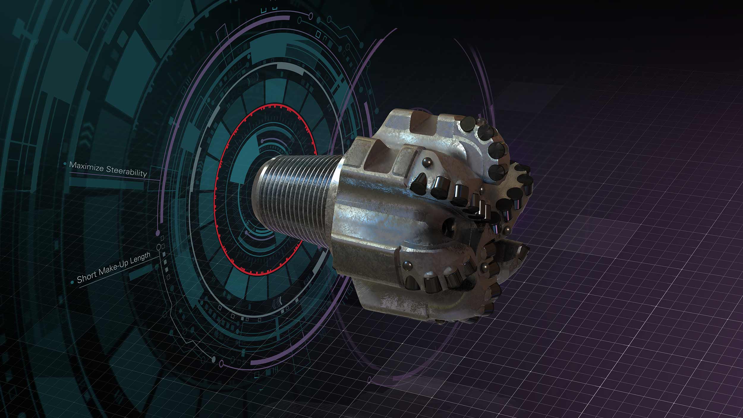 Engineer’s expertise turns a design constraint into the HyperSteer™ MX directional drill bit 