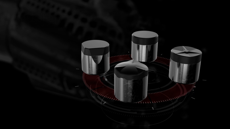 Juggernaut® X advanced PDC cutters 