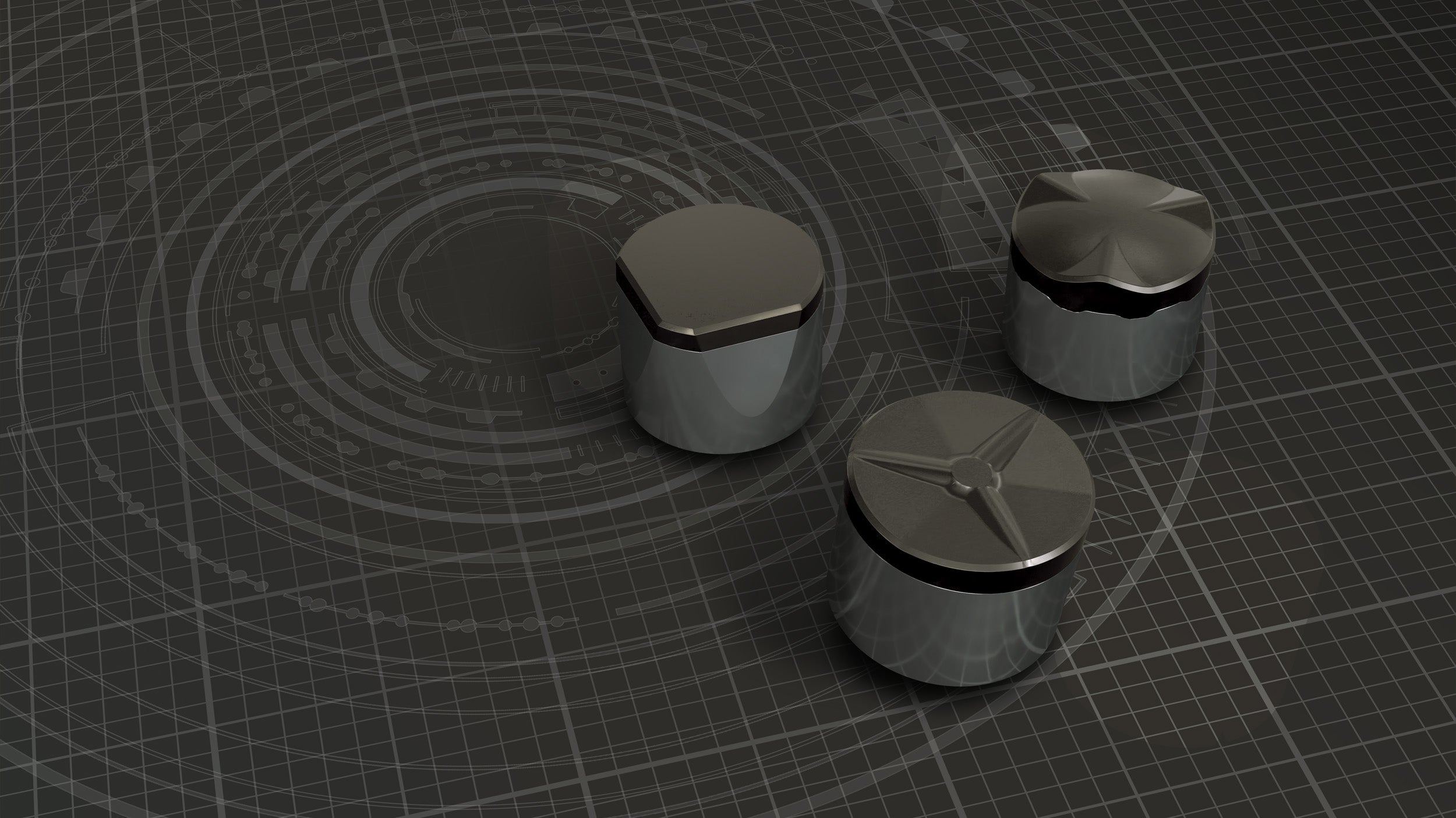 Geometrix™ 4D-shaped cutters 