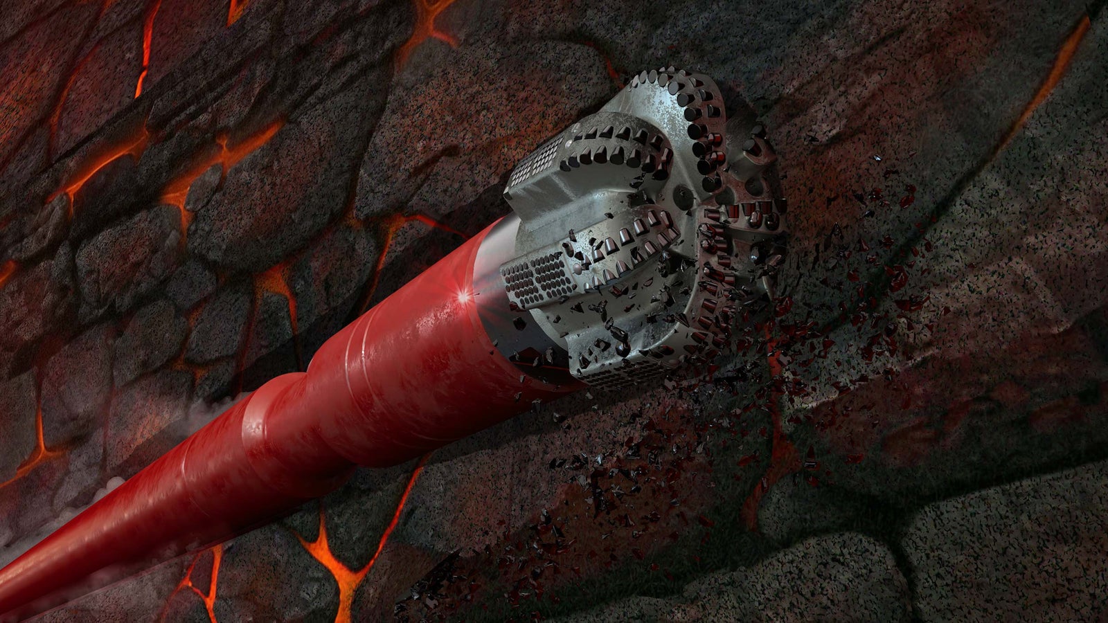 Magma™ geothermal drill bits