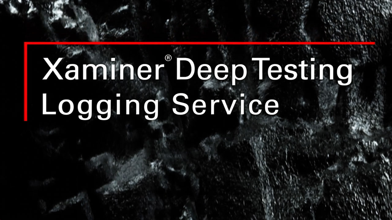 Xaminer® Deep Testing (XDT) logging service webinar