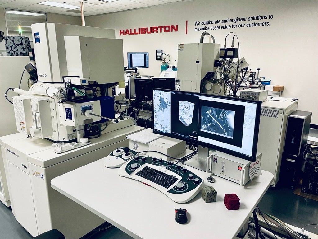 Halliburton multi-scale imaging lab.