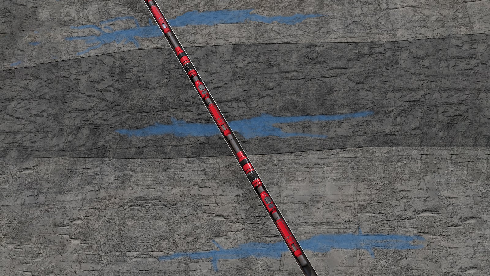 tool in earth showing three water zones