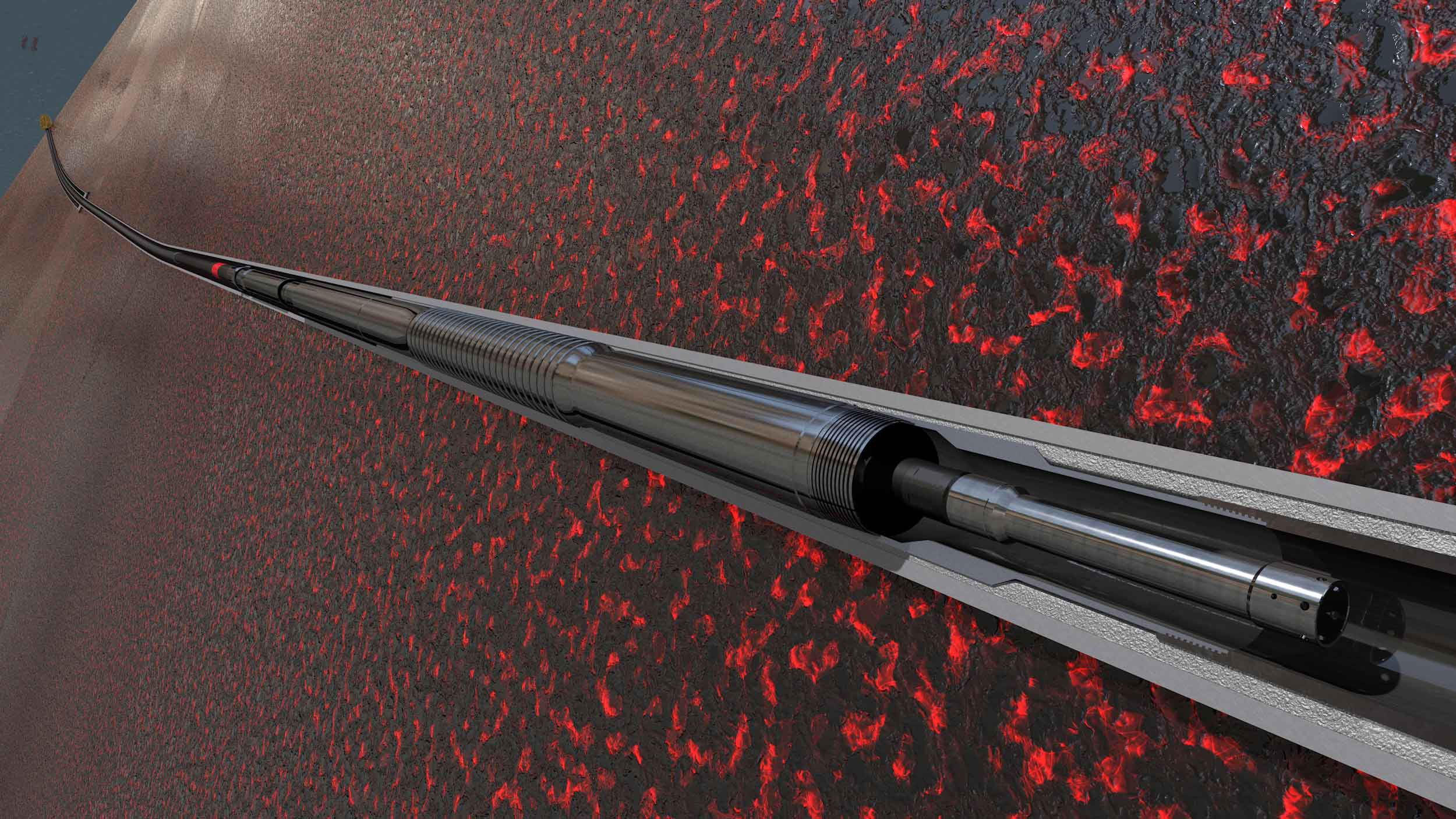 Horizontal wells completed using geothermal recovery