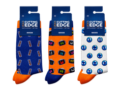 Socks branded by ITC Cutting Edge