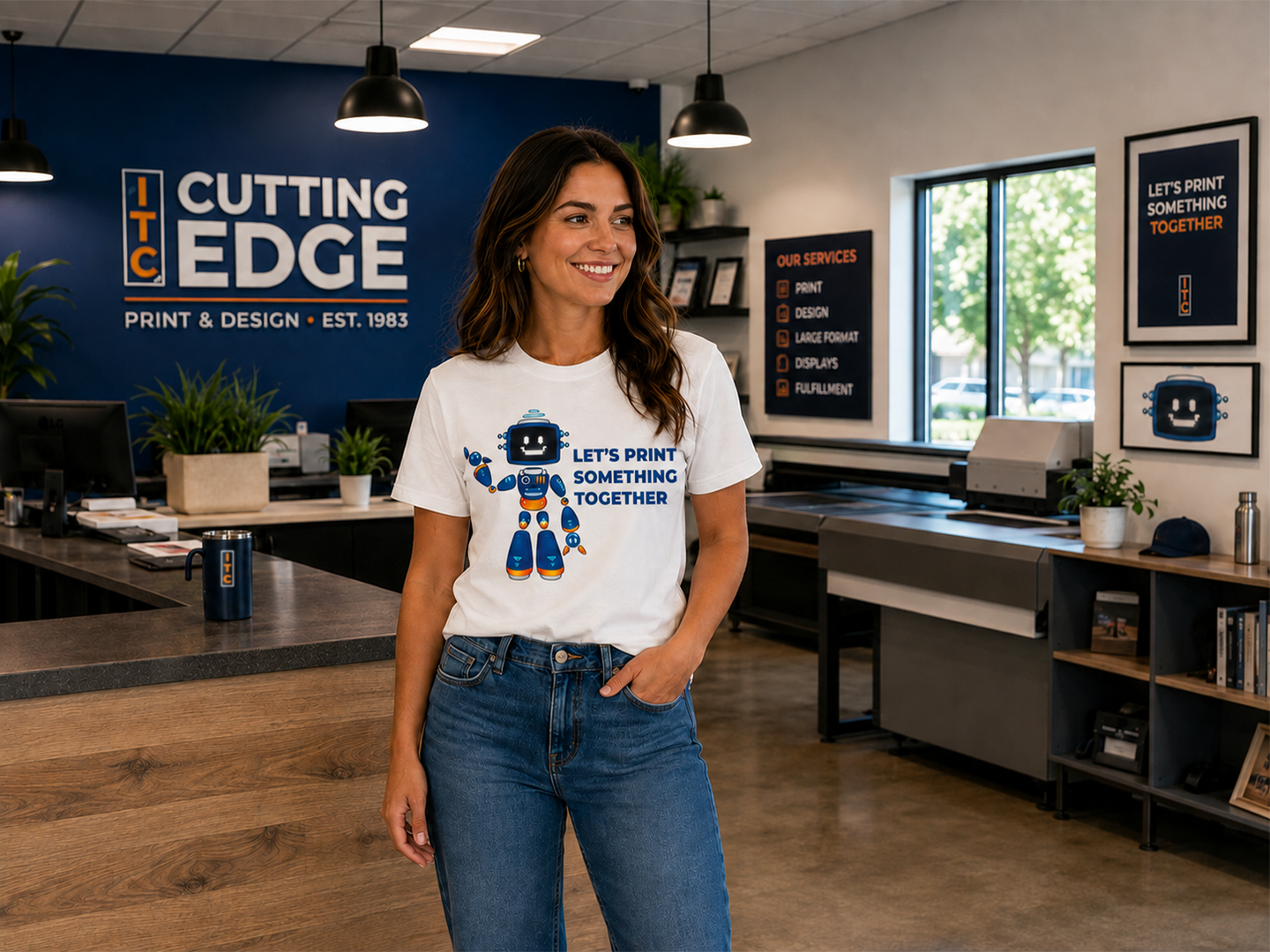 Crew Neck T-Shirt – ITC Cutting Edge