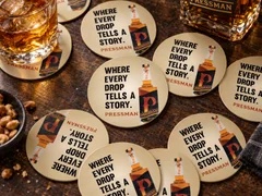 Coasters printed by ITC Cutting Edge