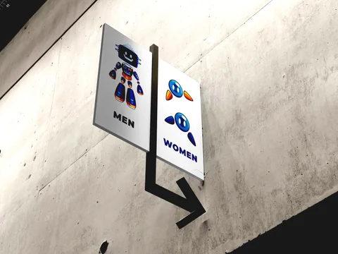 Restroom & Directional Signs