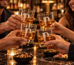 Branded Glassware printed by ITC Cutting Edge