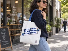 Canvas Totes branded by ITC Cutting Edge
