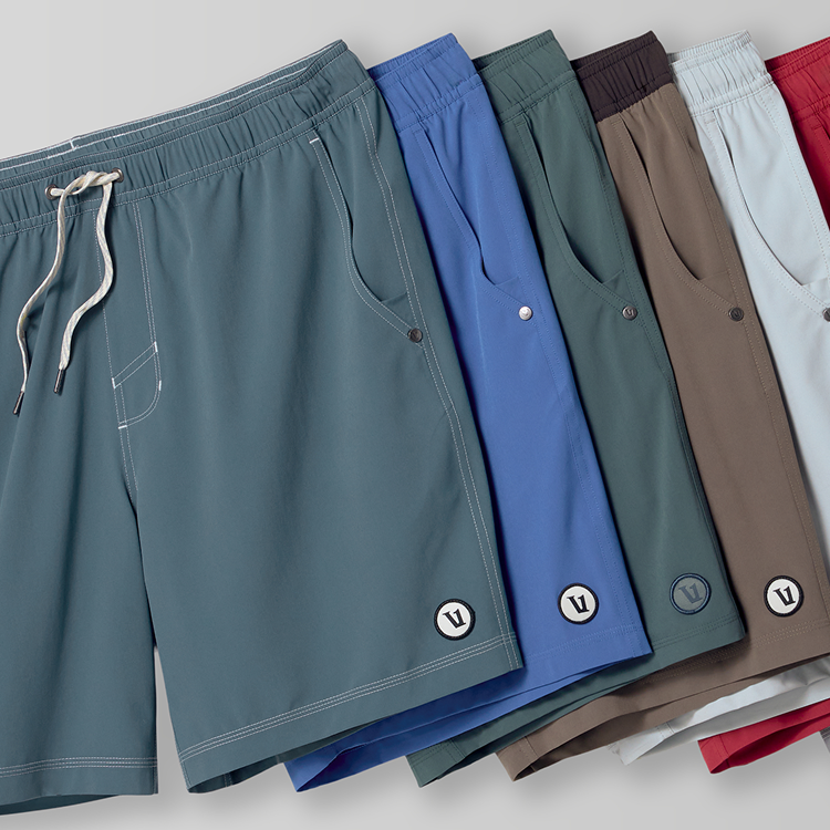 layered kore shorts