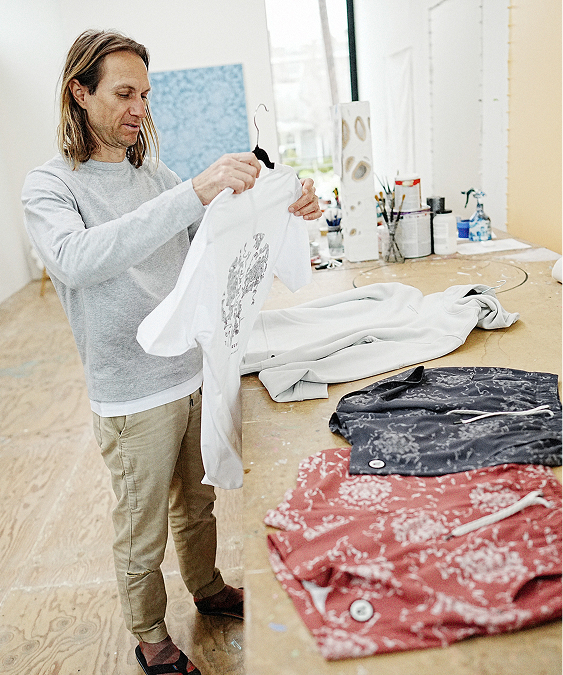 kelsey brookes with vuori collab