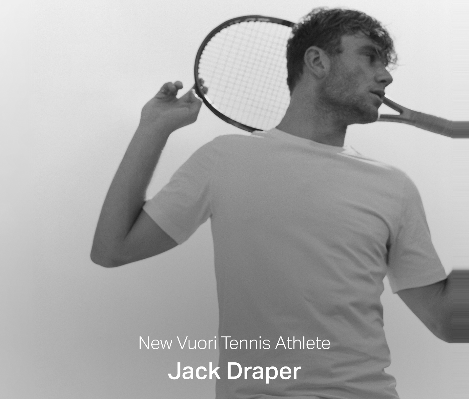 jack draper wearing vuori tennis gear