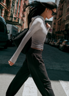 woman wearing vuori halo collection