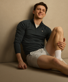 tom holland wearing vuori in the gym