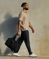 man wearing aim pant
