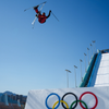 Thibault skiing at olympics