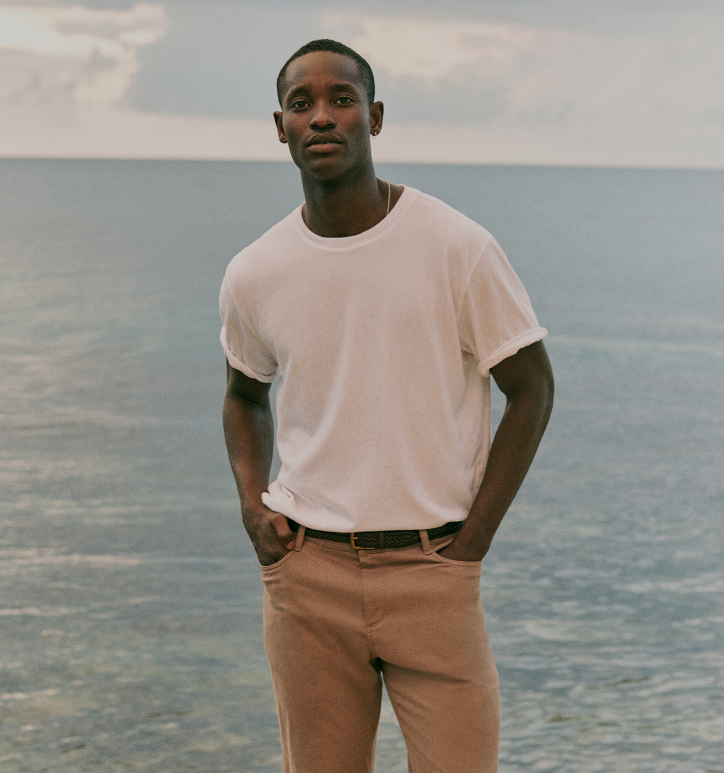 man wearing vuori clothing