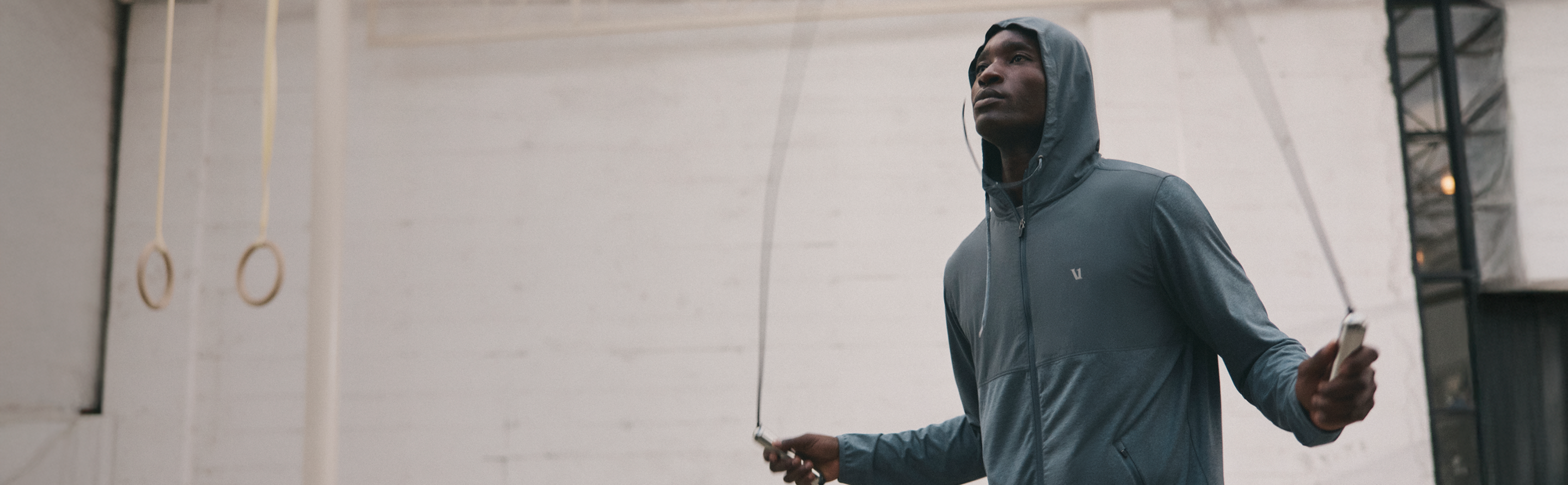 man wearing sunday element jacket